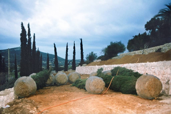 Garten entworfen von Maria Sagreras in der Finca Es Turó - Mallorca - Viveros Pou Nou