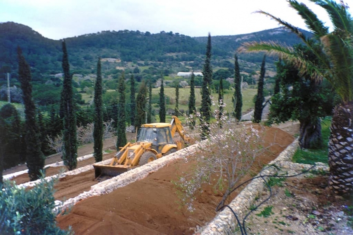 Garten entworfen von Maria Sagreras in der Finca Es Turó - Mallorca - Viveros Pou Nou