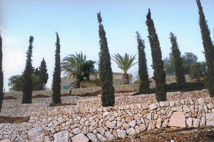 Garten entworfen von Maria Sagreras in der Finca Es Turó - Mallorca - Viveros Pou Nou