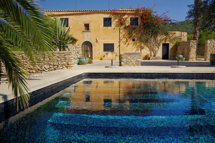 Garten entworfen von Maria Sagreras in der Finca Es Turó - Mallorca - Viveros Pou Nou