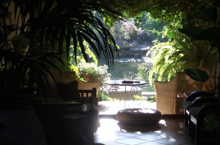 Detalles del jardín de la finca Sa Mesquida, Mallorca - Viveros Pou Nou